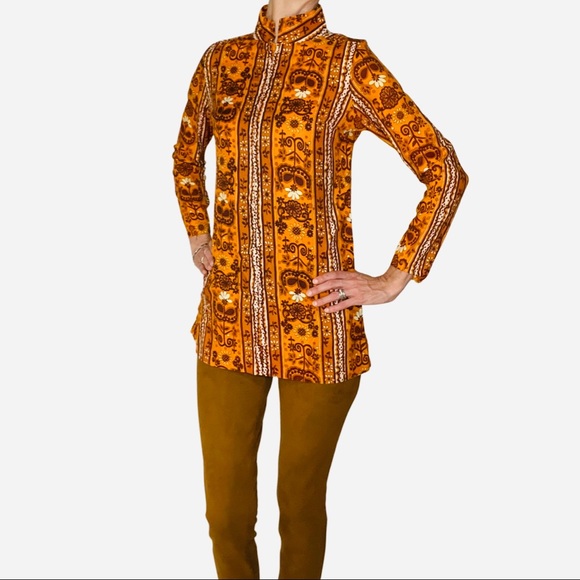 Vintage 1970s Mini Dress or Tunic - Picture 9 of 16